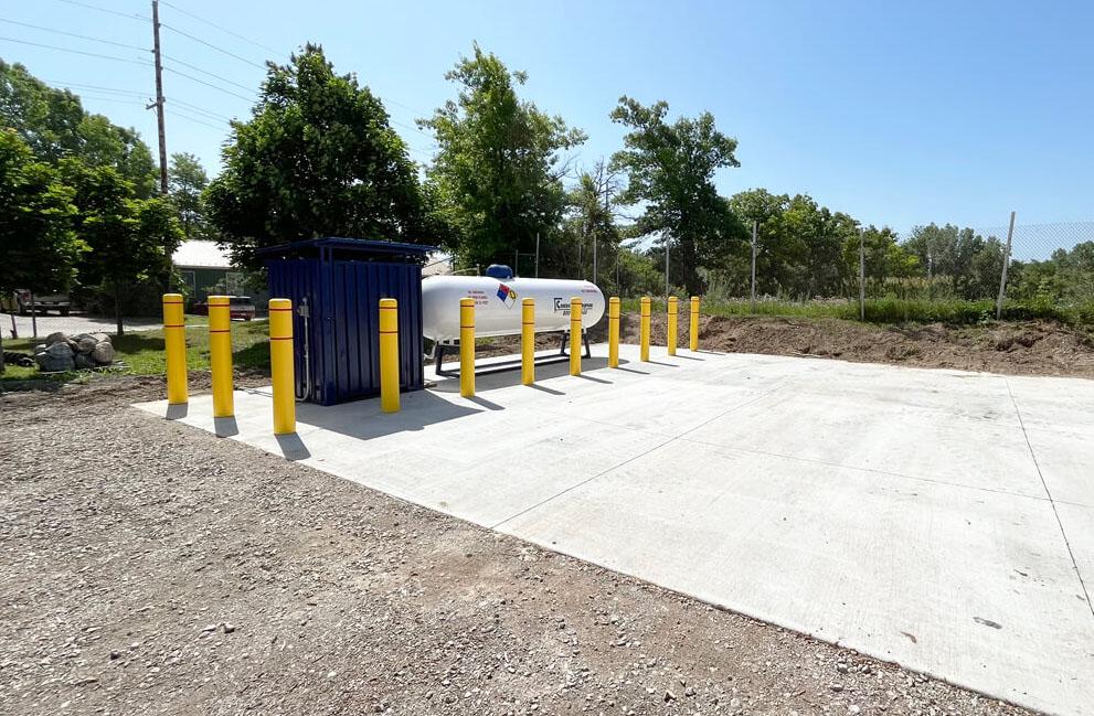 Easy In...Easy Out! Propane refill for LP tanks, RV, Campers, and motorhomes in Howell MI